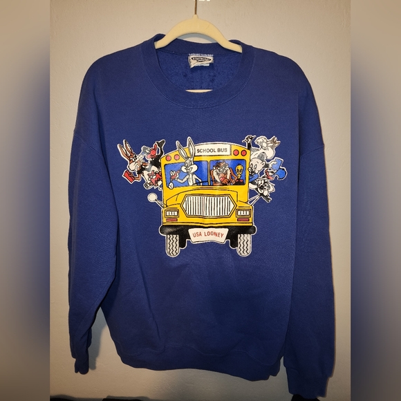 VINTAGE looney tunes sweatshirt - Picture 1 of 4